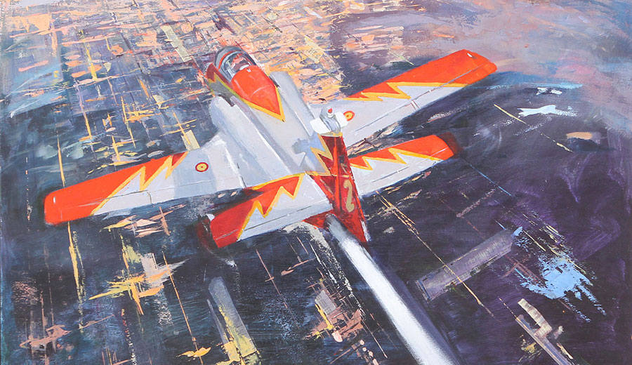 "La primera mujer en la Patrulla Águila" de Paco Rojas