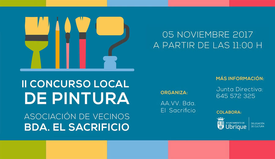 II Concurso Local de Pintura A.VV. Bda. El Sacrificio
