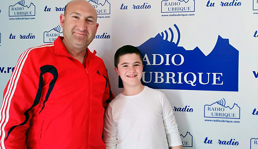 Edu Franco y Eduardo Franco en Radio Ubrique