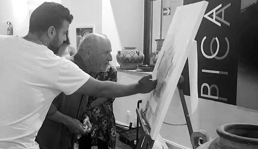 Juan J. Lobato y Antonio López