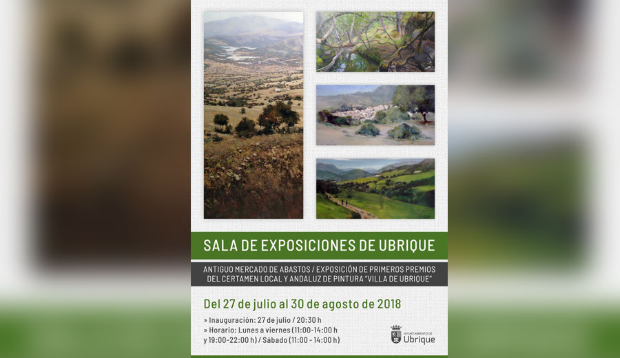 Cartel Sala de Exposiciones de Ubrique