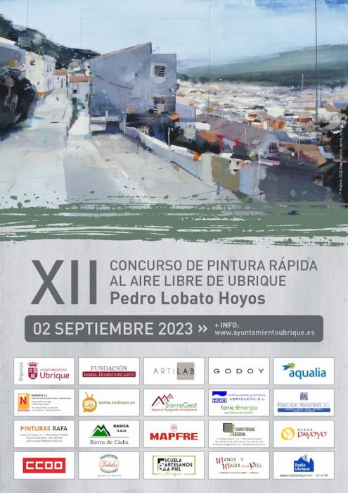 XII Concurso de Pintura Rápida al Aire Libre de Ubrique "Pedro Lobato Hoyos"