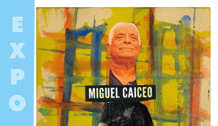 Exposición Pinturas -Collages Miguel Caiceo