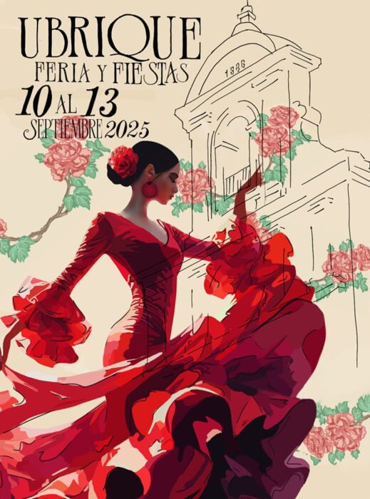 Cartel de Feria de Ubrique 2025