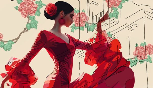 Detalle Cartel de Feria de Ubrique 2025