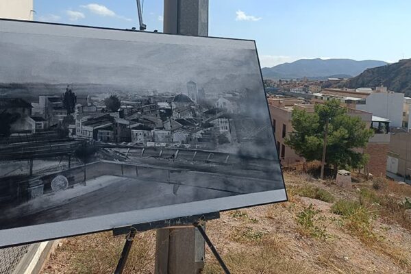 Obra premiada de Paco Rojas en Puerto Lumbreras