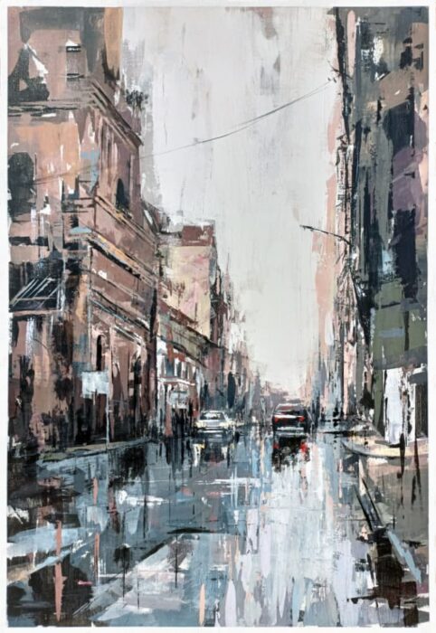 Obra de Paco Rojas en Moral de Calatrava