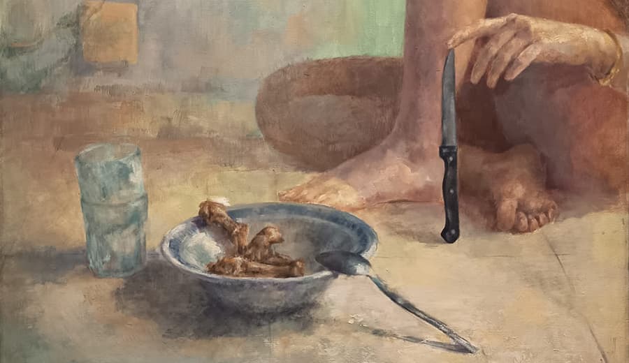 Obra 'Sobras' de Irene Martínez Ríos