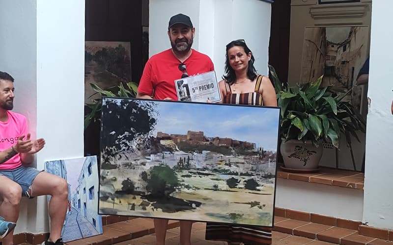 Entrega de premio a Paco Rojas en Ayora 2026
